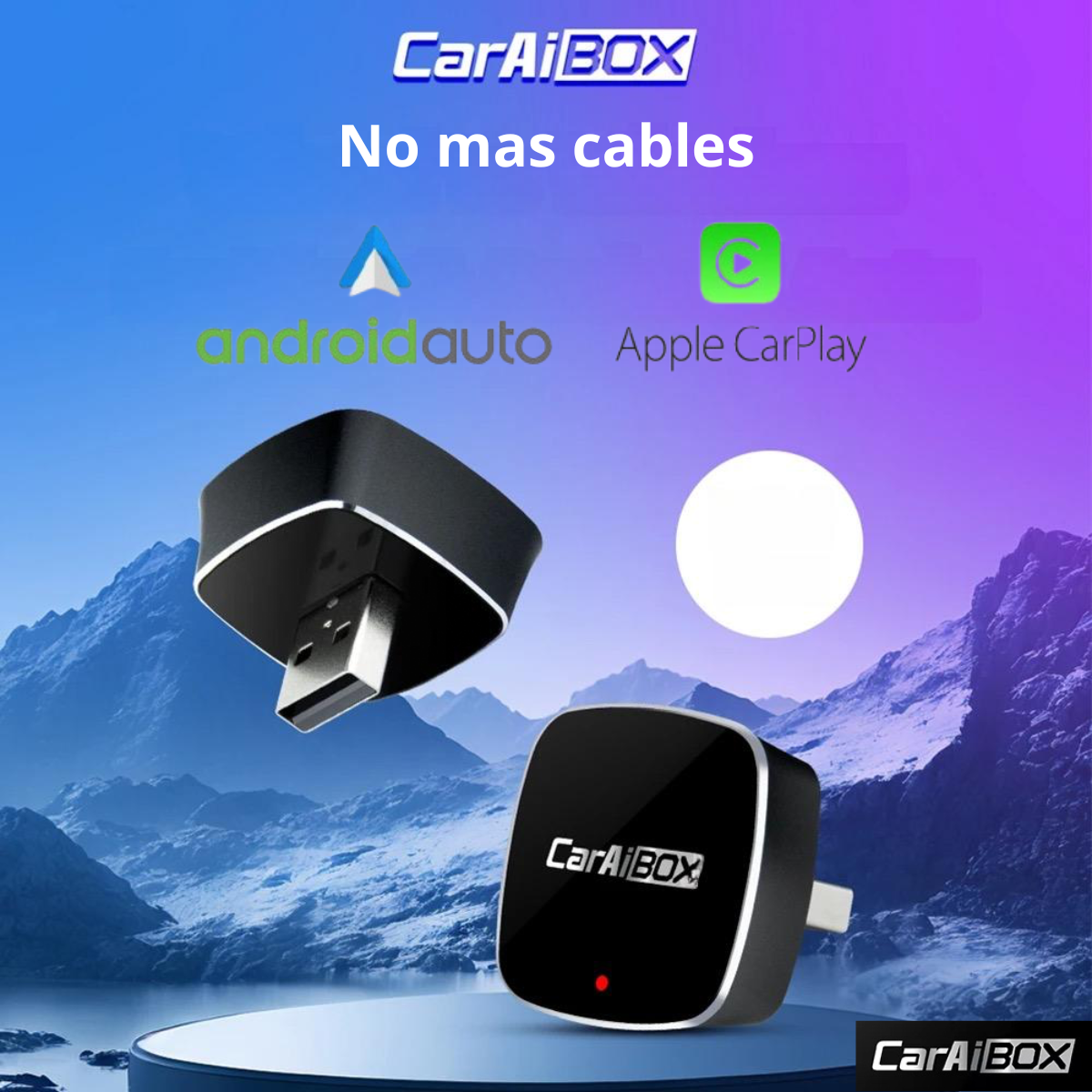 Car play & android auto inalámbrico