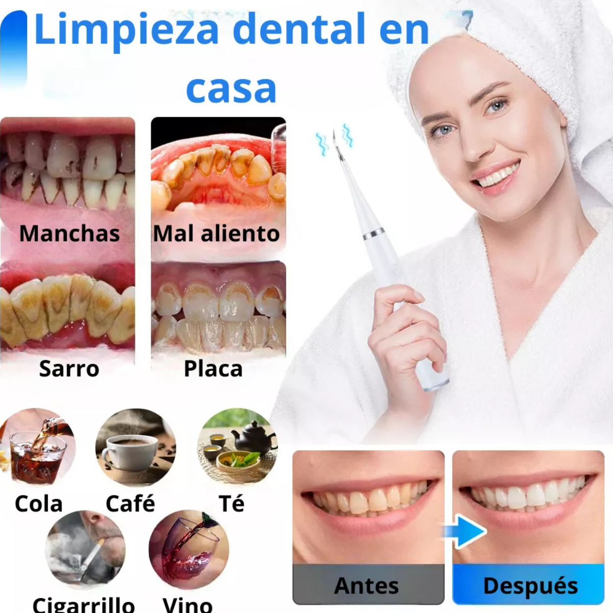 Cepillo de dientes eléctrico