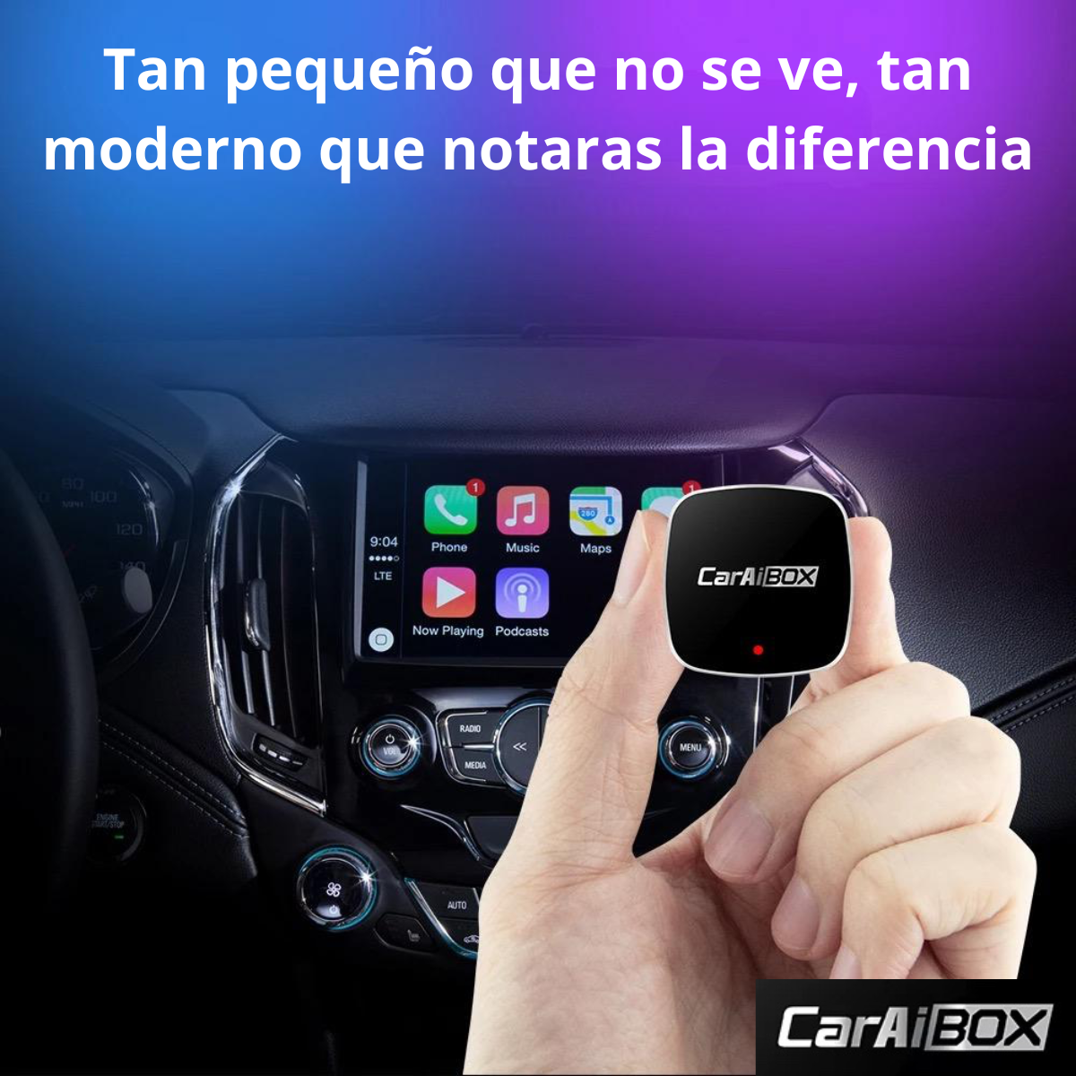Car play & android auto inalámbrico
