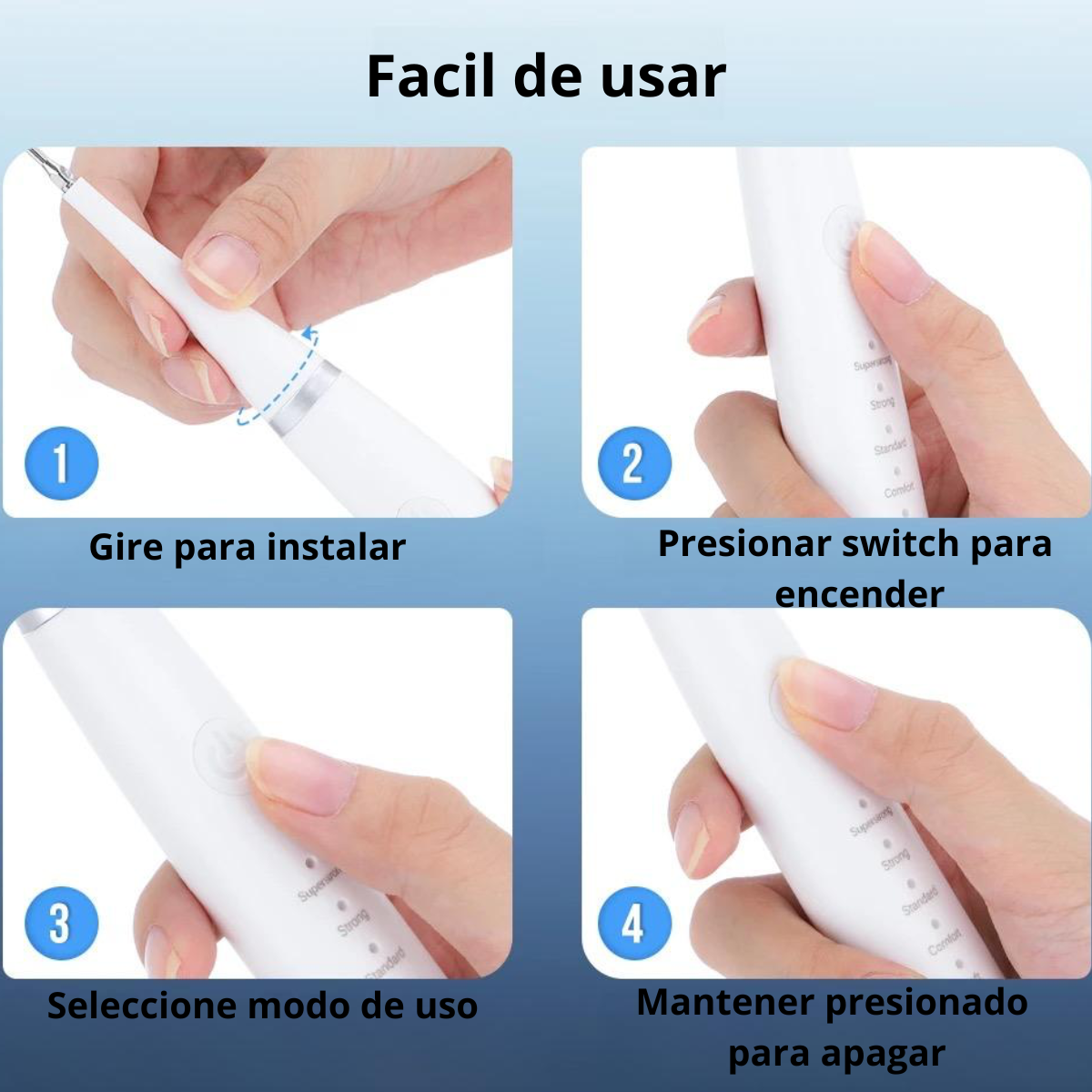 Cepillo de dientes eléctrico