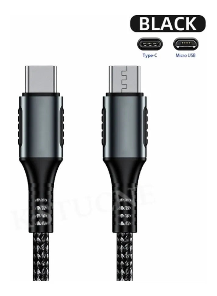 Cable usb c a micro usb