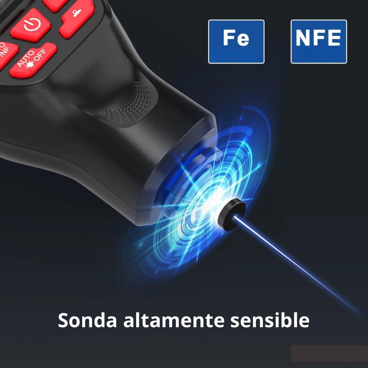 Medidor de espesor de pintura