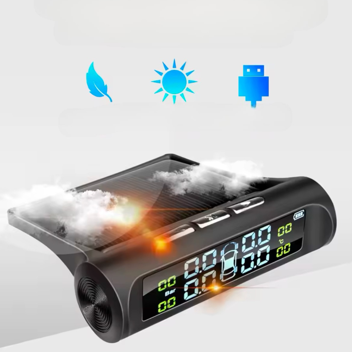 TPMS Monitor de presión de neumáticos