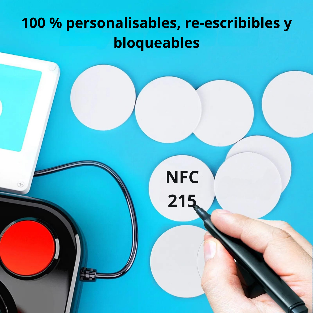Tag NFC autoadhesivo