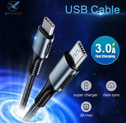 Cable usb c a micro usb
